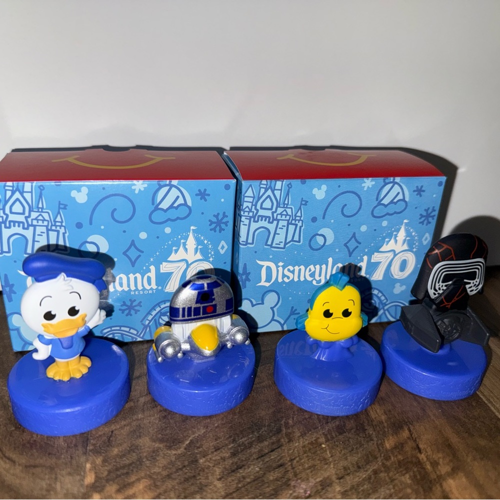 Disney 70th Anniversary Collectible McDonald’s Set